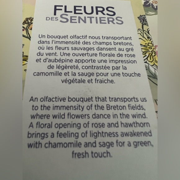 Yves Rocher FLEURS DES SENTIERS Limited Edition - Picture 8 of 14